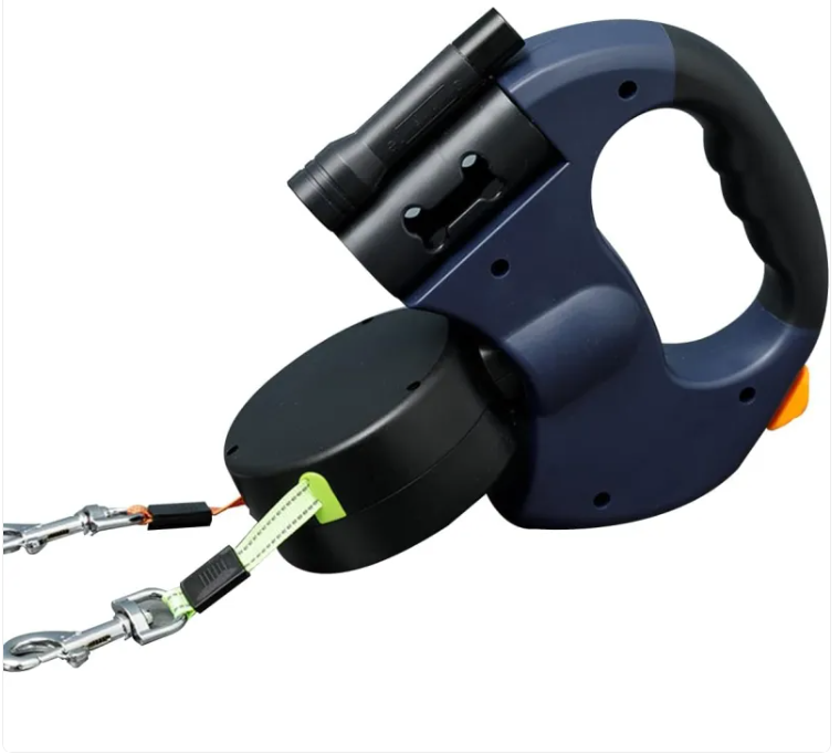 Retractable TwinPaw Leash